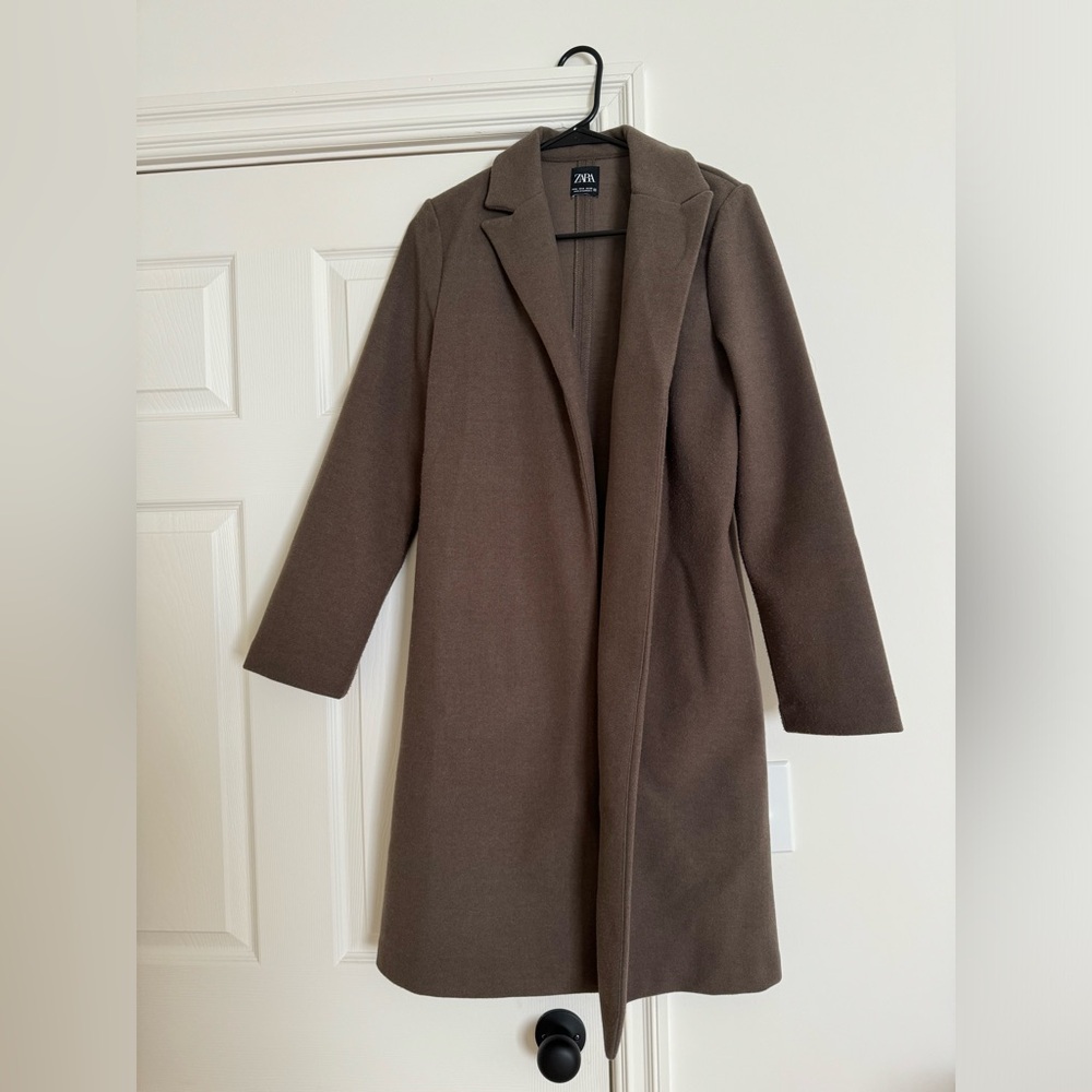 Zara brown coat